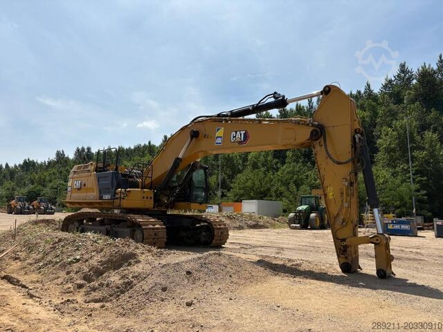 Raupenbagger CAT 374 (On Transport)