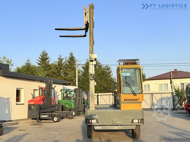 Yan yükleyici forklift Baumann GS 70/14/50 DUPLEX DIESEL LIKE NEW