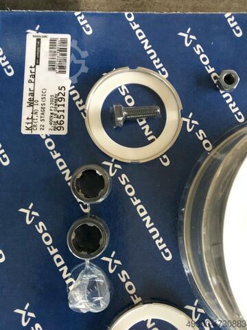 Vertikale mehrstufige Hochdruckkreiselpumpe; Neuwertige Kreiselpumpe als Ersatzteilspender, Wasserpu GRUNDFOS CRN 10-09 MP-FGJ GI-V