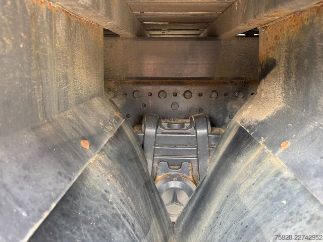 Camião de plataforma MERCEDES-BENZ Axor 2633 / 6x4 / Kran PM 15.5 LC / Funk Fern