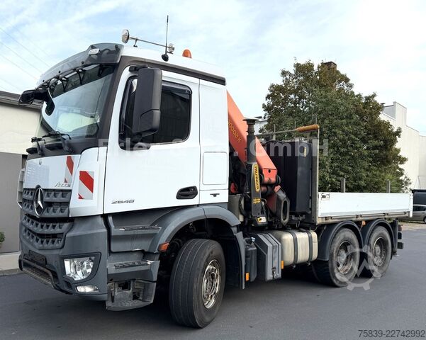 Grúa montada en camión MERCEDES-BENZ 2648 Arocs, 6 x 4, Retarder, PK 30.002, 4 Pkt.A.