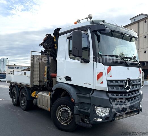 Grúa montada en camión MERCEDES-BENZ 2648 Arocs, 6 x 4, Retarder, PK 30.002, 4 Pkt.A.