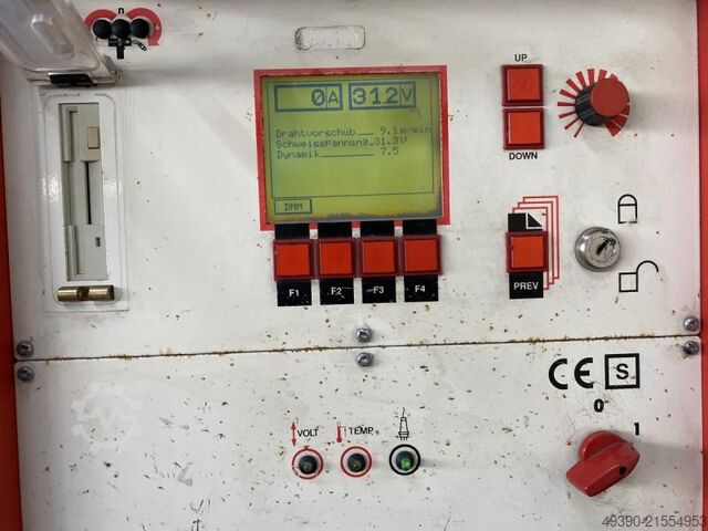 MIG / MAG pulse shielding gas welding machine, pulse welder, pulse device, welding machine, pulse fu FRONIUS TransPulsSynergic - TPS 330