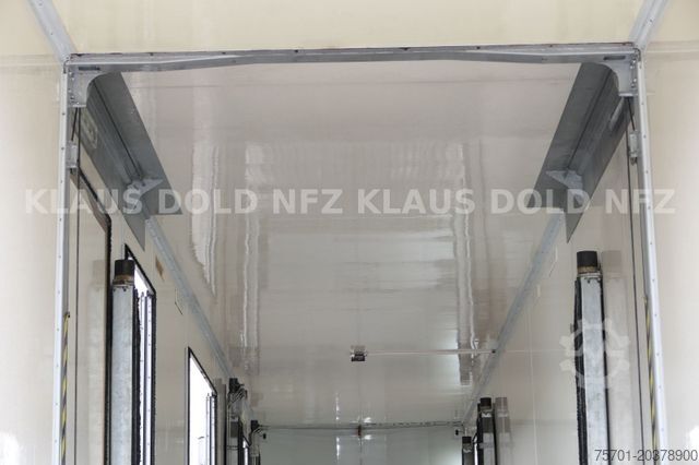 Auto met oplegger KÄSSBOHRER SP 9-16 geschlossener Autotransporter