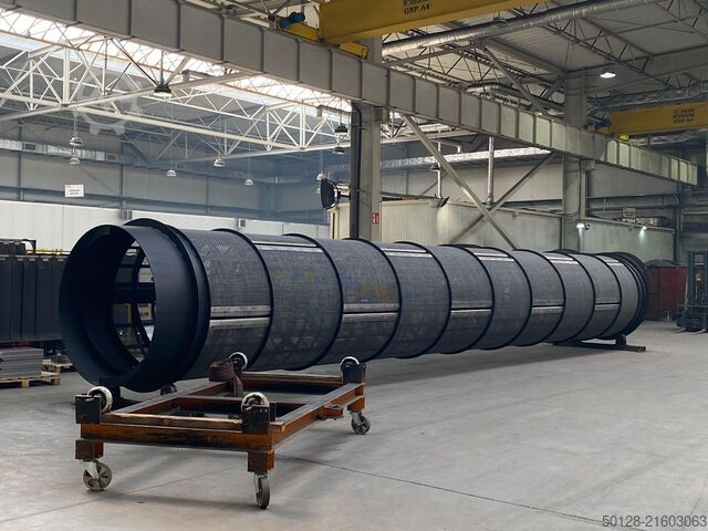 Tambor de triagem Doppstadt Komptech Eggersmann Terex Cribus , Nemus , SM620, T60,T70, TTS