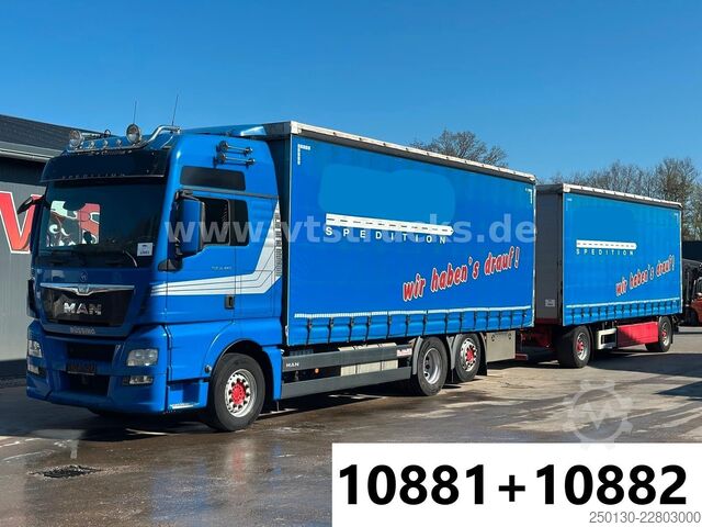 Ladbil med presenning MAN TGX 26.440