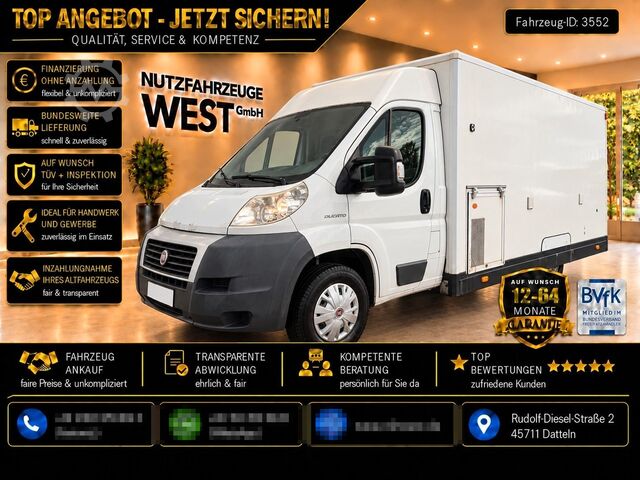Bestelwagen FIAT Ducato Verkaufswagen*Food Truck*Imbiss-Wagen*