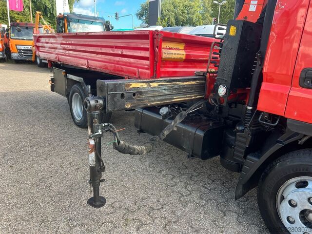 Třístranná sklápěcí dodávka MITSUBISHI Canter 7c14 *3S.Kipper+Palfinger Kran PK 4100C