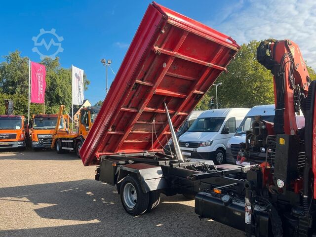 Třístranná sklápěcí dodávka MITSUBISHI Canter 7c14 *3S.Kipper+Palfinger Kran PK 4100C