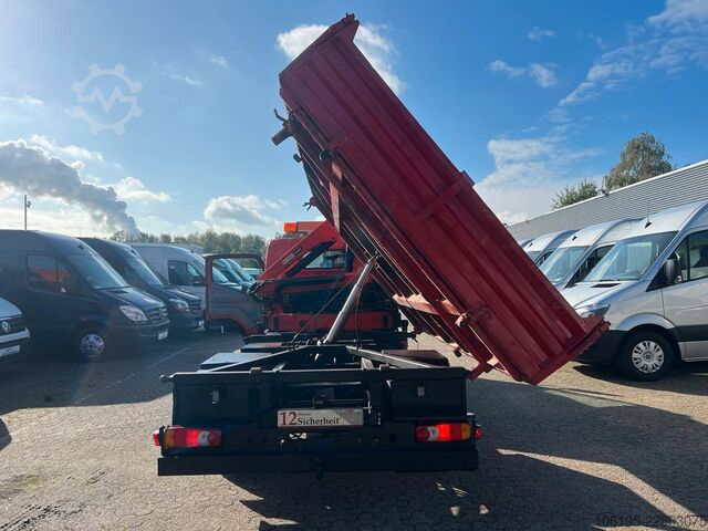 Třístranná sklápěcí dodávka MITSUBISHI Canter 7c14 *3S.Kipper+Palfinger Kran PK 4100C