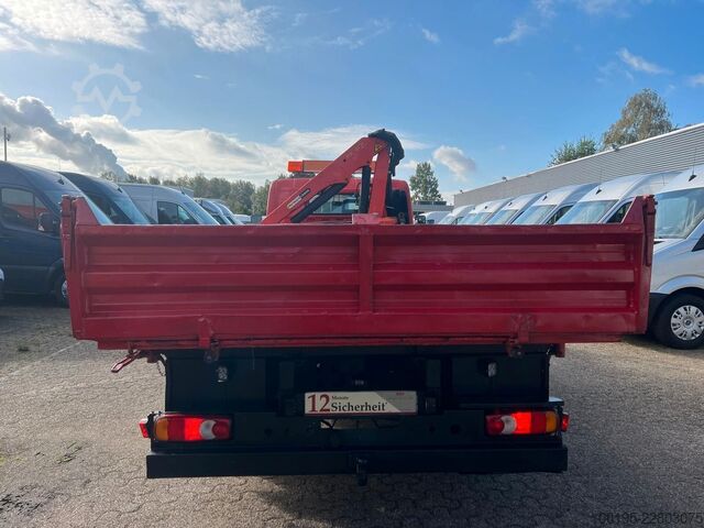 Třístranná sklápěcí dodávka MITSUBISHI Canter 7c14 *3S.Kipper+Palfinger Kran PK 4100C