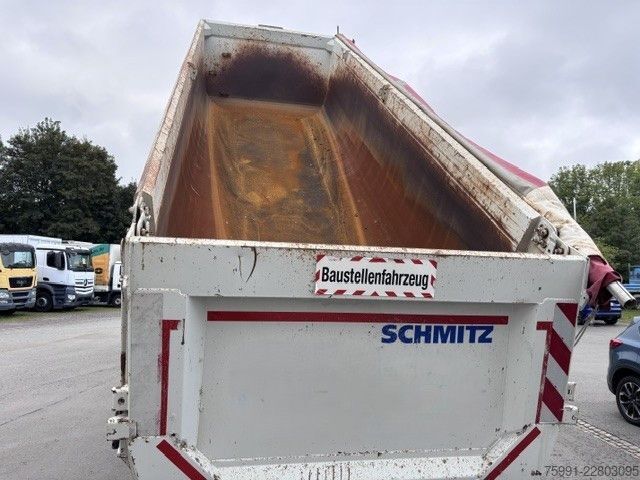 Sklopný návěs SCHMITZ CARGOBULL Schmitz Stahlmuldensattel 25CBM Top gepflegt