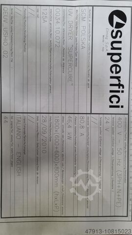 3D UV-droger Superfici Poliedra x 2 + TU 3500