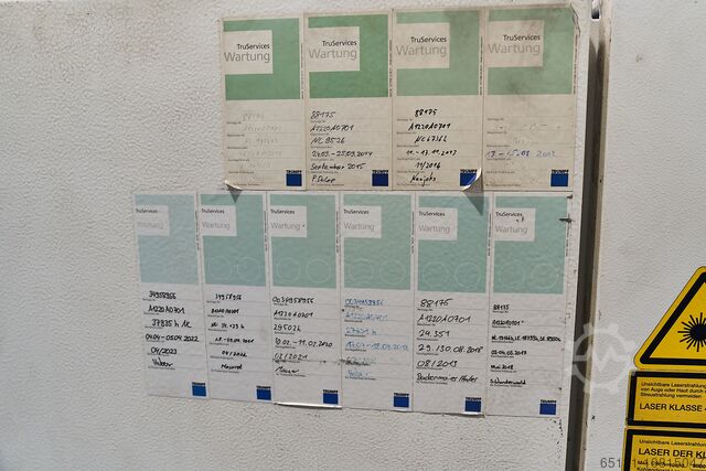 Installation de découpe laser au CO2 TRUMPF TruLaser 3030