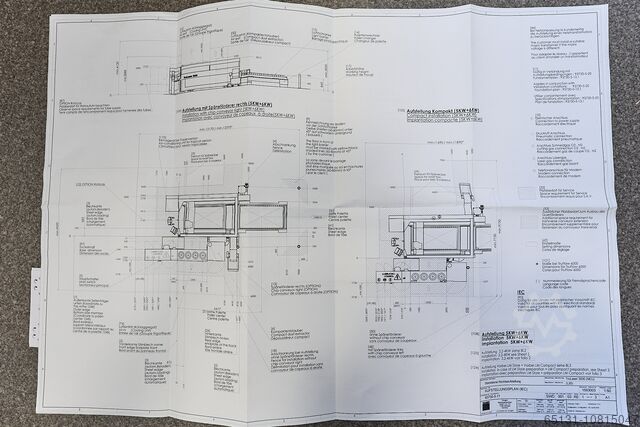Installation de découpe laser au CO2 TRUMPF TruLaser 3030