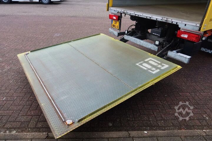 Box body Scania P250 Bak+Klep E6 Dhollandia 1500 kg