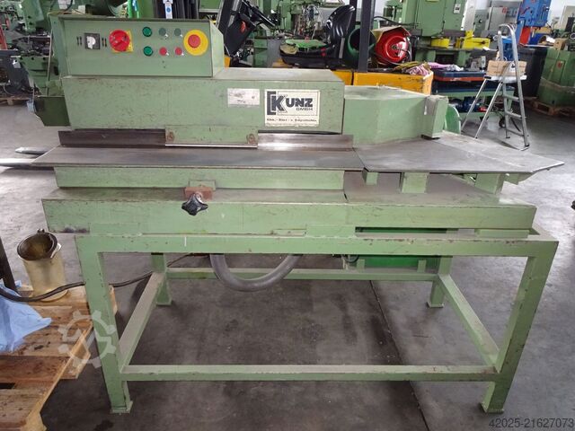 Brush deburring machine - sheet metal edges KUNZ Boschert