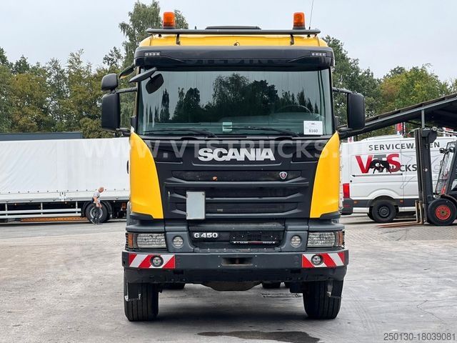Standart çekici ünitesi SCANIA G450 4x4 Euro 6 SZM Kipphydraulik