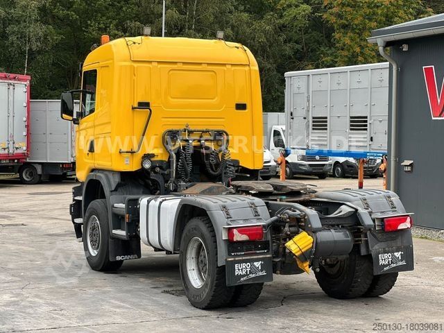 Standart çekici ünitesi SCANIA G450 4x4 Euro 6 SZM Kipphydraulik