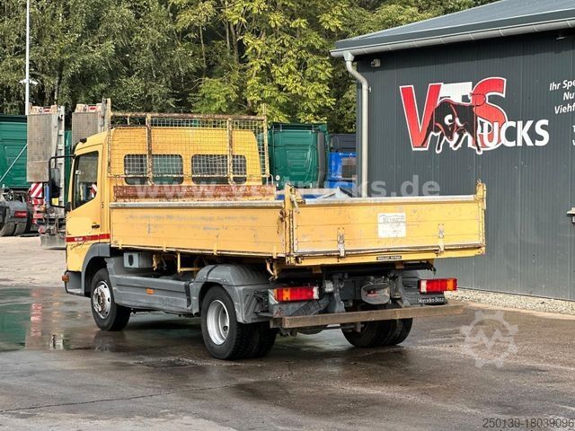 Üç yönlü damperli kamyonet MERCEDES-BENZ Atego 817K 4x2 Meiller Dreiseitenkipper 7,5 t.