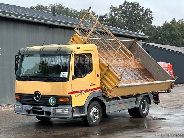 Üç yönlü damperli kamyonet MERCEDES-BENZ Atego 817K 4x2 Meiller Dreiseitenkipper 7,5 t.