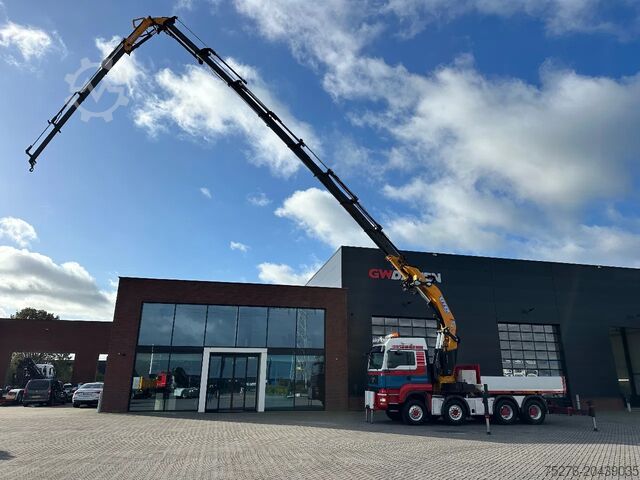 Vrachtwagen met kraan MAN TGA 33.480 8x6+Effer 855/8S+Flyjib 6S , Winch