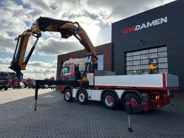 Vrachtwagen met kraan MAN TGA 33.480 8x6+Effer 855/8S+Flyjib 6S , Winch