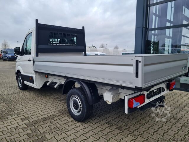 Schuifzeil bestelwagen VW Crafter 35 TDI Pritsche Schiebe Plane ERGO LED TEMPOMAT