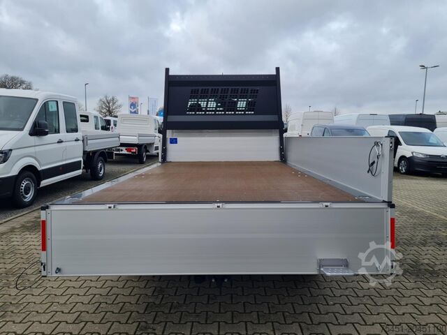 Schuifzeil bestelwagen VW Crafter 35 TDI Pritsche Schiebe Plane ERGO LED TEMPOMAT