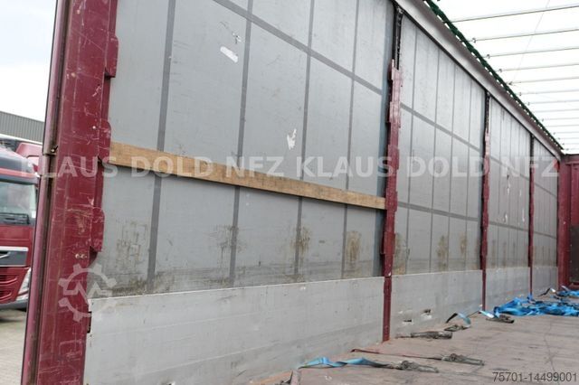 Semirremolque abierto con toldo KRONE Pritsche Plane XL MegaLiner BPW Edscha Bordwände