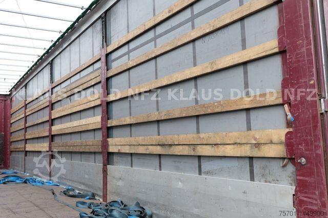 Semirremolque abierto con toldo KRONE Pritsche Plane XL MegaLiner BPW Edscha Bordwände
