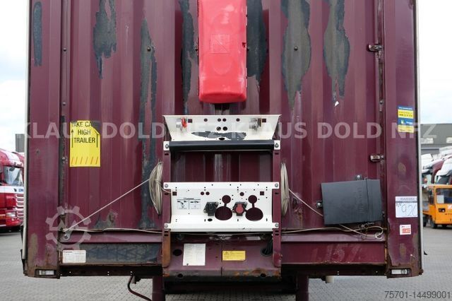 Semirremolque abierto con toldo KRONE Pritsche Plane XL MegaLiner BPW Edscha Bordwände