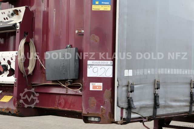 Semirremolque abierto con toldo KRONE Pritsche Plane XL MegaLiner BPW Edscha Bordwände