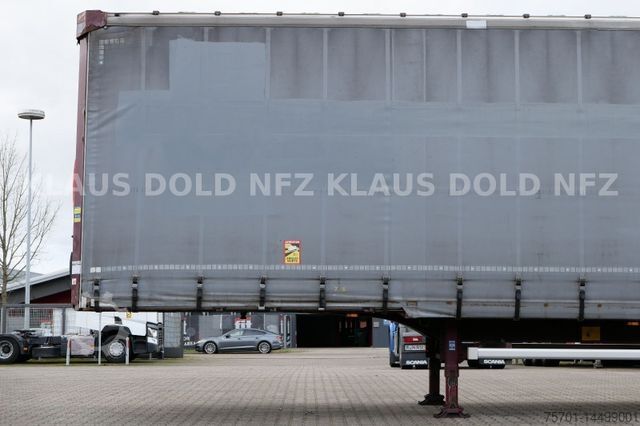 Semirremolque abierto con toldo KRONE Pritsche Plane XL MegaLiner BPW Edscha Bordwände