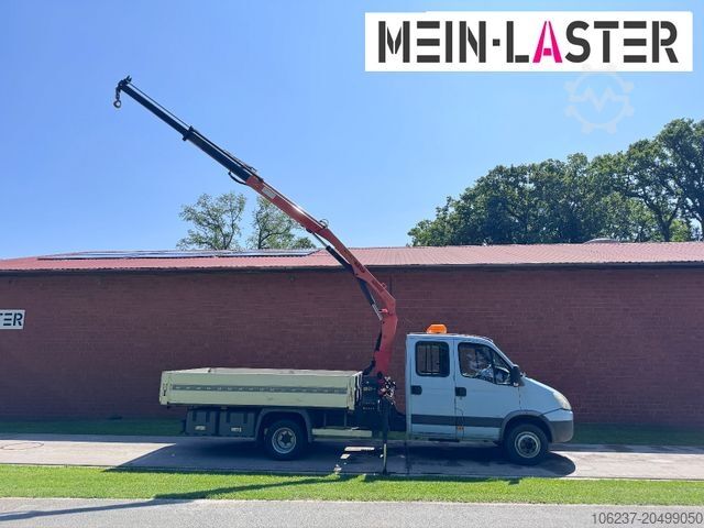 Pick-up van IVECO 65C180 3.0d Palfinger PK 6500 7 Sitzer