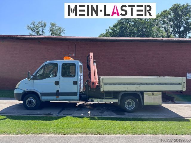 Pick-up van IVECO 65C180 3.0d Palfinger PK 6500 7 Sitzer