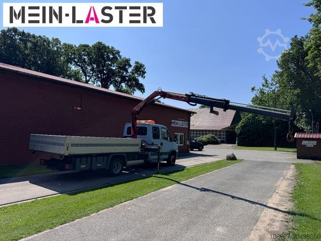 Pick-up van IVECO 65C180 3.0d Palfinger PK 6500 7 Sitzer