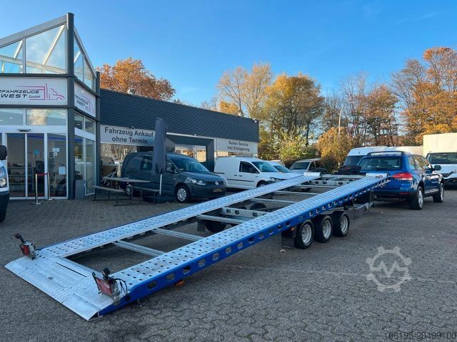 Car carrier trailer BLYSS Autotransporter 3500 kg kippbar 655x205cm 3-achs