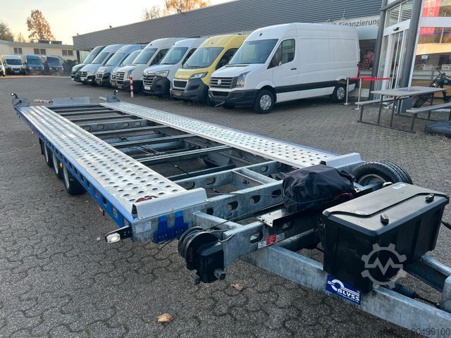 Car carrier trailer BLYSS Autotransporter 3500 kg kippbar 655x205cm 3-achs