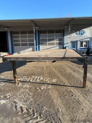 Plateforme porte-caisses amovibles Wecon verzinkte Plattform 28 Zurringe