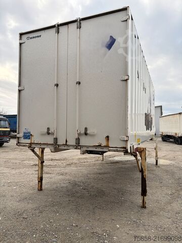 Châssis interchangeable avec structure caisson Krone BDF Stahl Wechselkoffer Türen