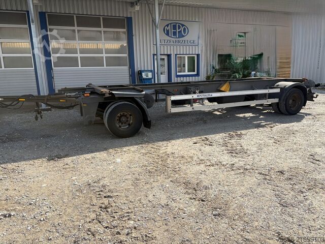 Remorque à châssis interchangeable x Lafette Verzinkt 950mm Höhe Zwilling