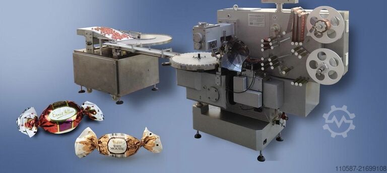 Emballage à double torsion avec alimentation automatique HAITEL 800