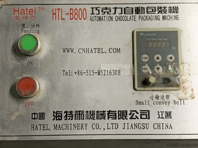 Emballage à double torsion avec alimentation automatique HAITEL 800