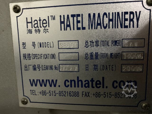 Emballage à double torsion avec alimentation automatique HAITEL 800