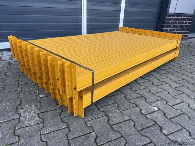 Magas polcos raktár Raklapos állványrendszerek átjárása Jungheinrich MPB / K:100x50mm lichte Weite: 1.900 mm