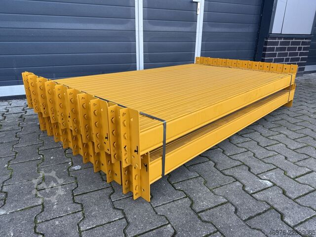 Magas polcos raktár Raklapos állványrendszerek átjárása Jungheinrich MPB / K:100x50mm lichte Weite: 1.900 mm