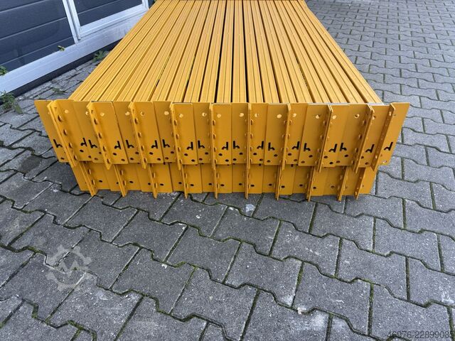 Magas polcos raktár Raklapos állványrendszerek átjárása Jungheinrich MPB / K:100x50mm lichte Weite: 1.900 mm