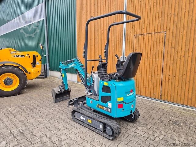 Graaflaadmachine Sunward SWE08B - Vorführmaschine, MS01, 2 Löffel