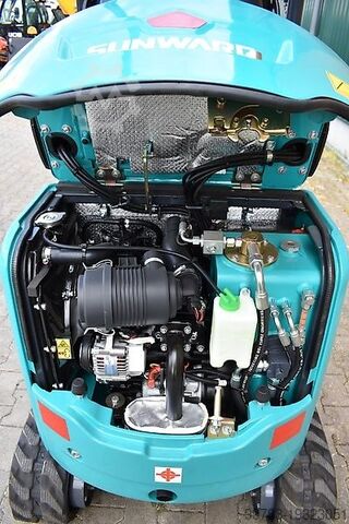 Graaflaadmachine Sunward SWE08B - Vorführmaschine, MS01, 2 Löffel